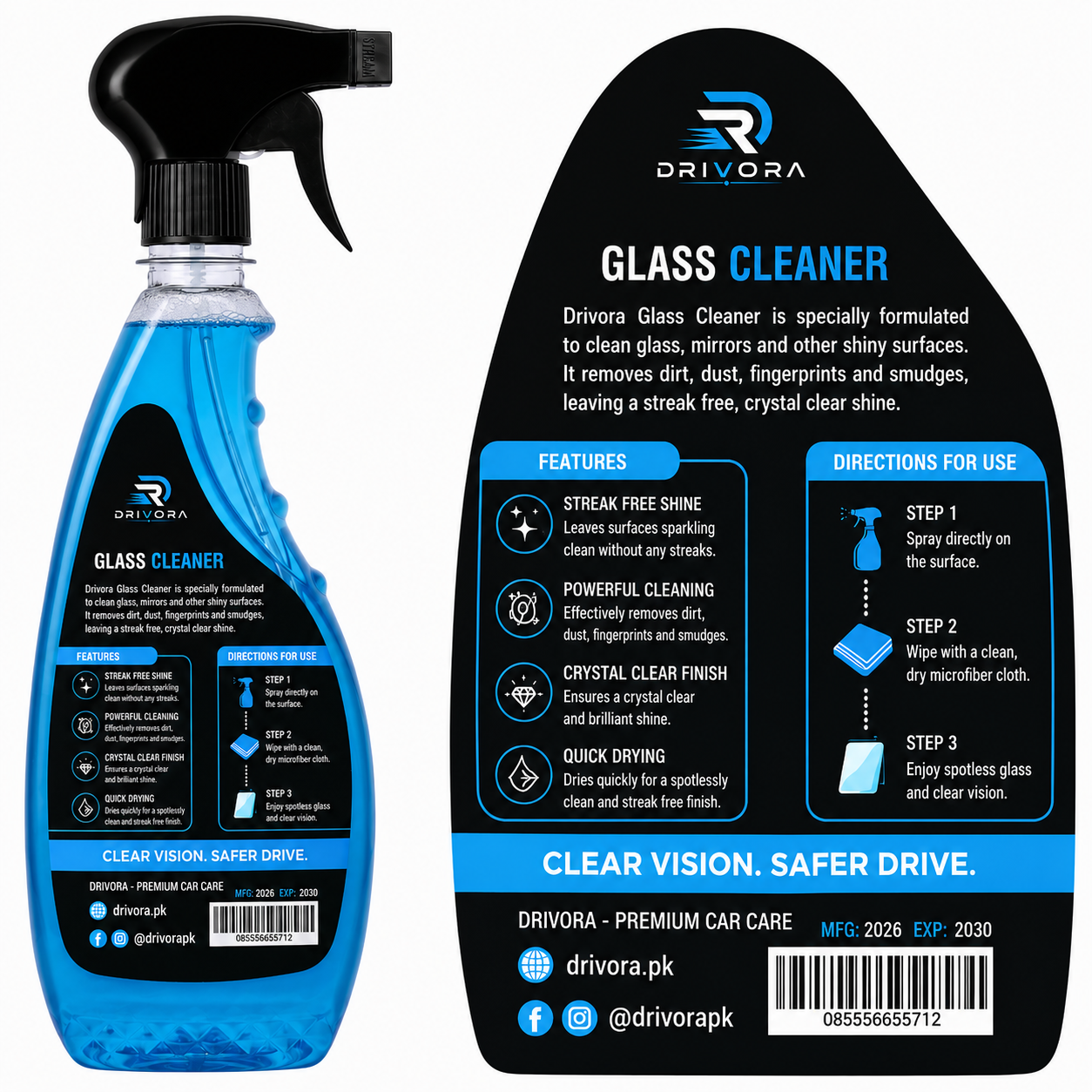 DRIVORA – Complete Car Care Kit
