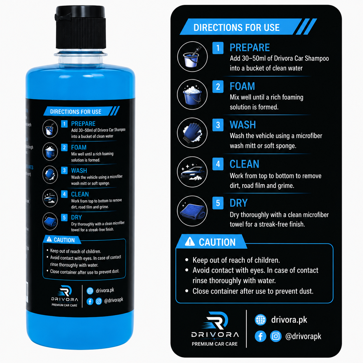 DRIVORA – Complete Car Care Kit