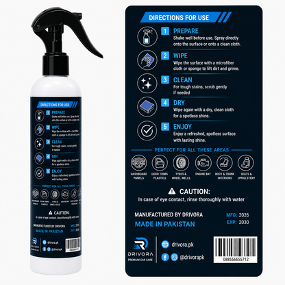 DRIVORA – Complete Car Care Kit